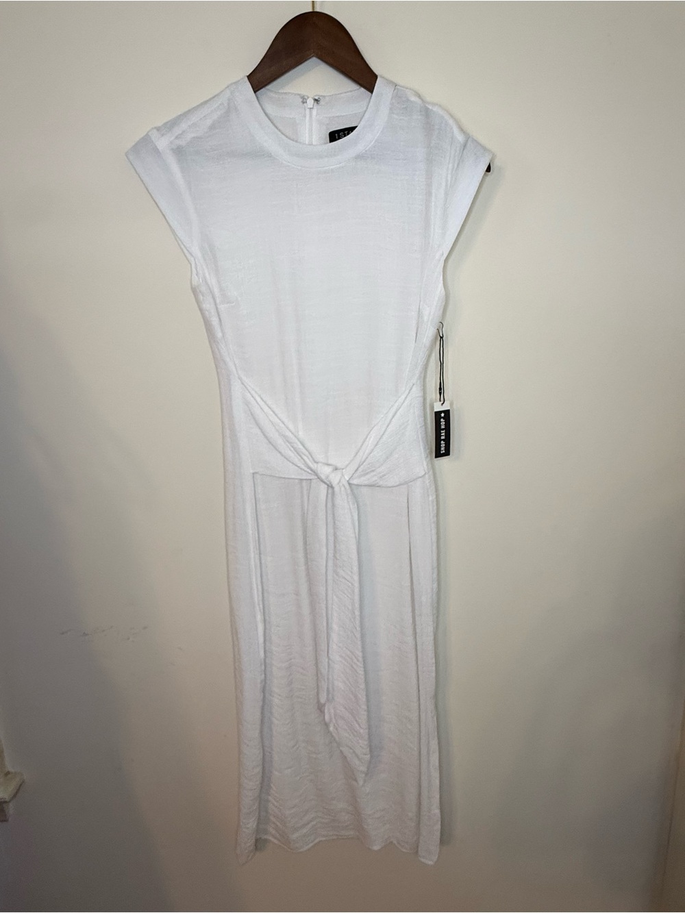 1. State White Tie-Waist Maxi Dress - Women